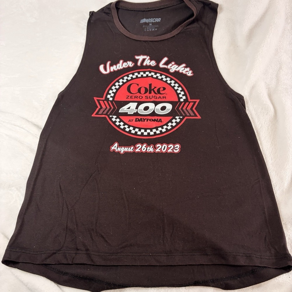 NASCAR Coke Zero Sugar 400 Daytona Sleeveless  Tank Top 2023 Under The Lights